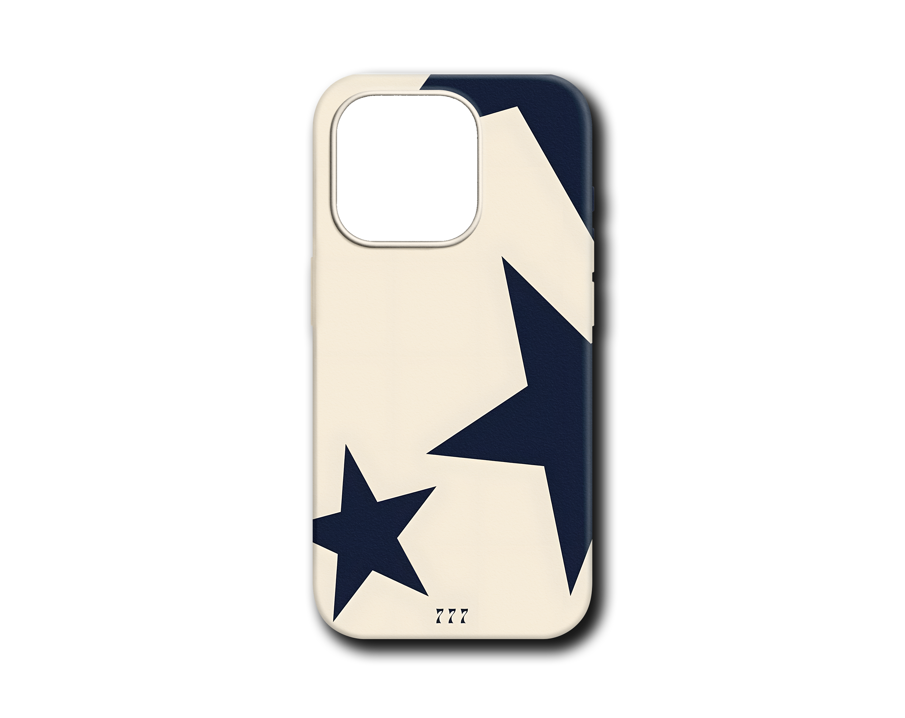 NAVY BLUE STAR SİLİKON KILIF - 107
