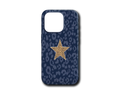 BLUE LEOPARD STAR SİLİKON KILIF - 109