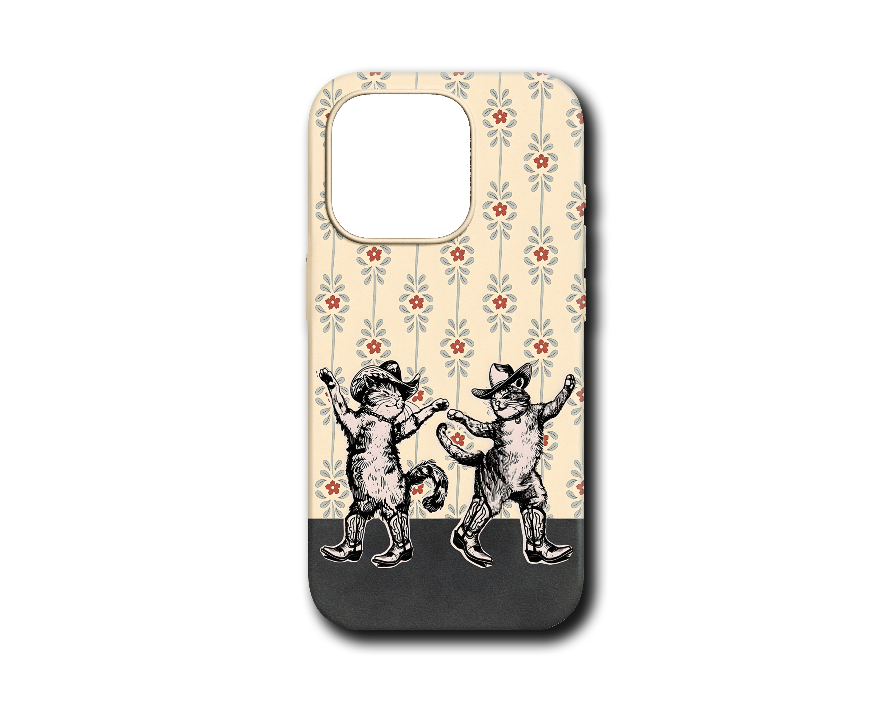 COWBOY DANCING CATS SİLİKON KILIF - 115
