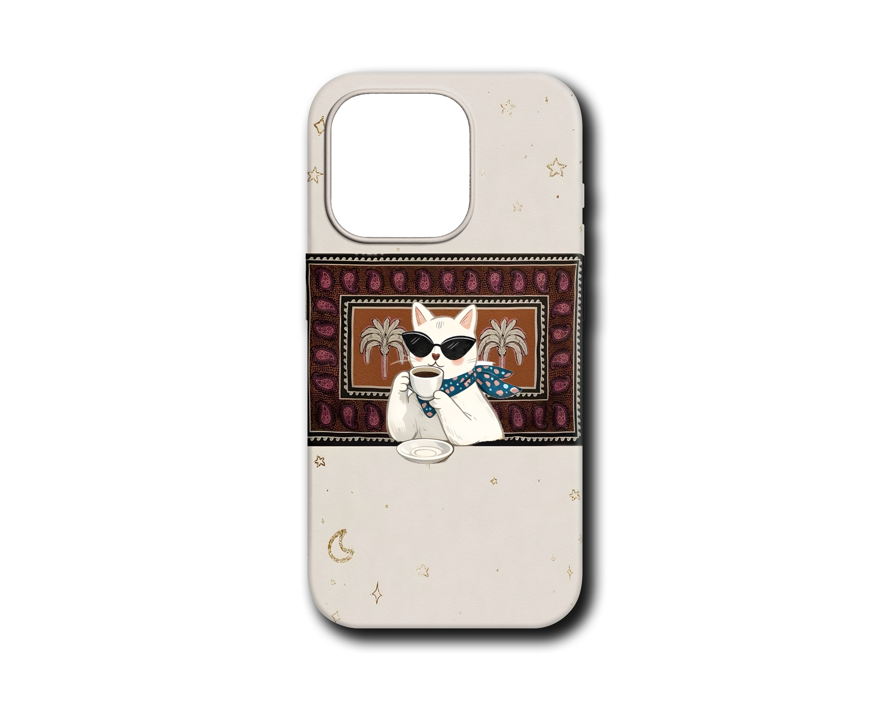 COFFEE ENJOYMENT CAT SİLİKON KILIF - 129