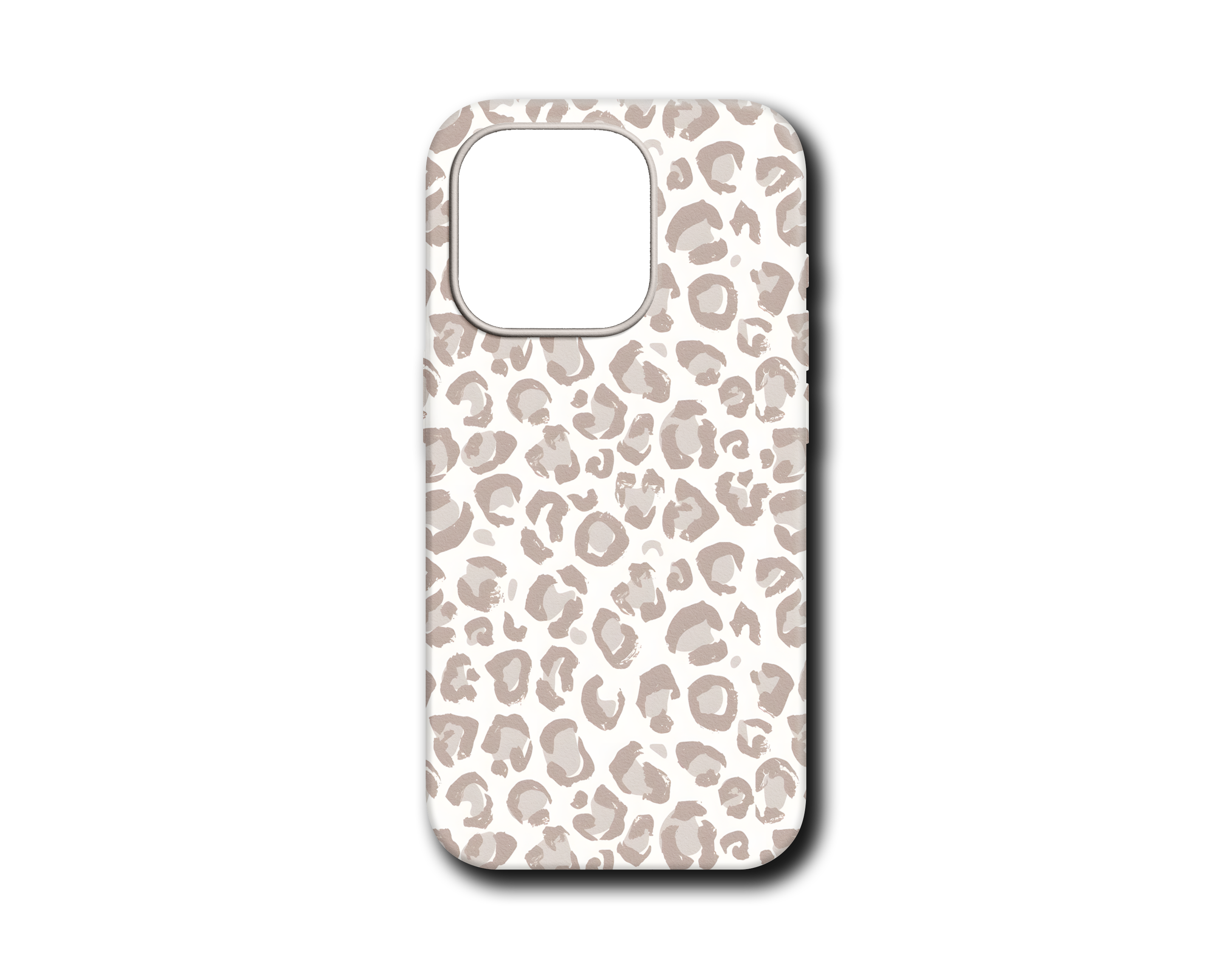 LIGHT BROWN LEOPARD SİLİKON KILIF - 134