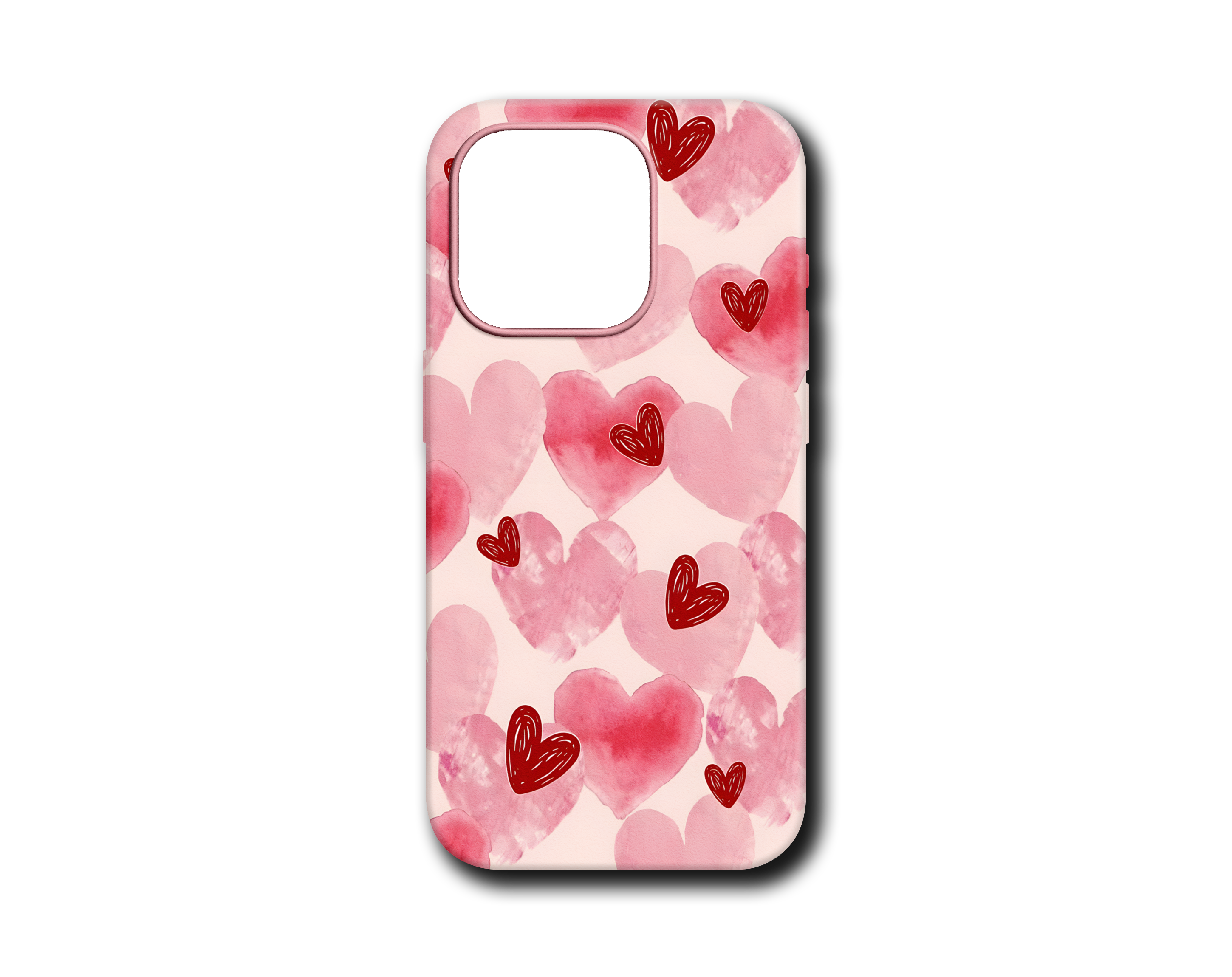 BLUSH HEARTS SİLİKON KILIF - 145