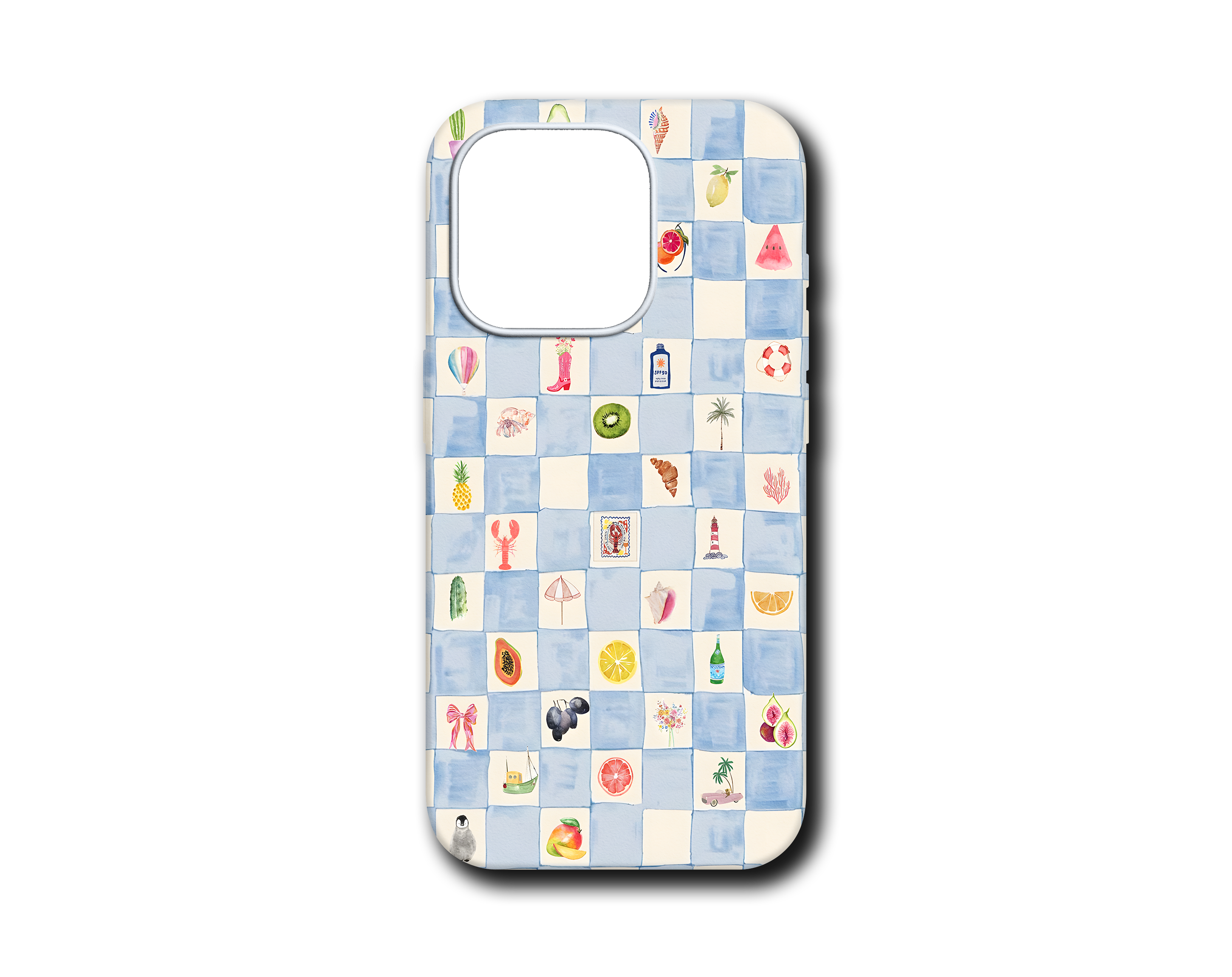 SUMMER MOSAIC SİLİKON KILIF - 161