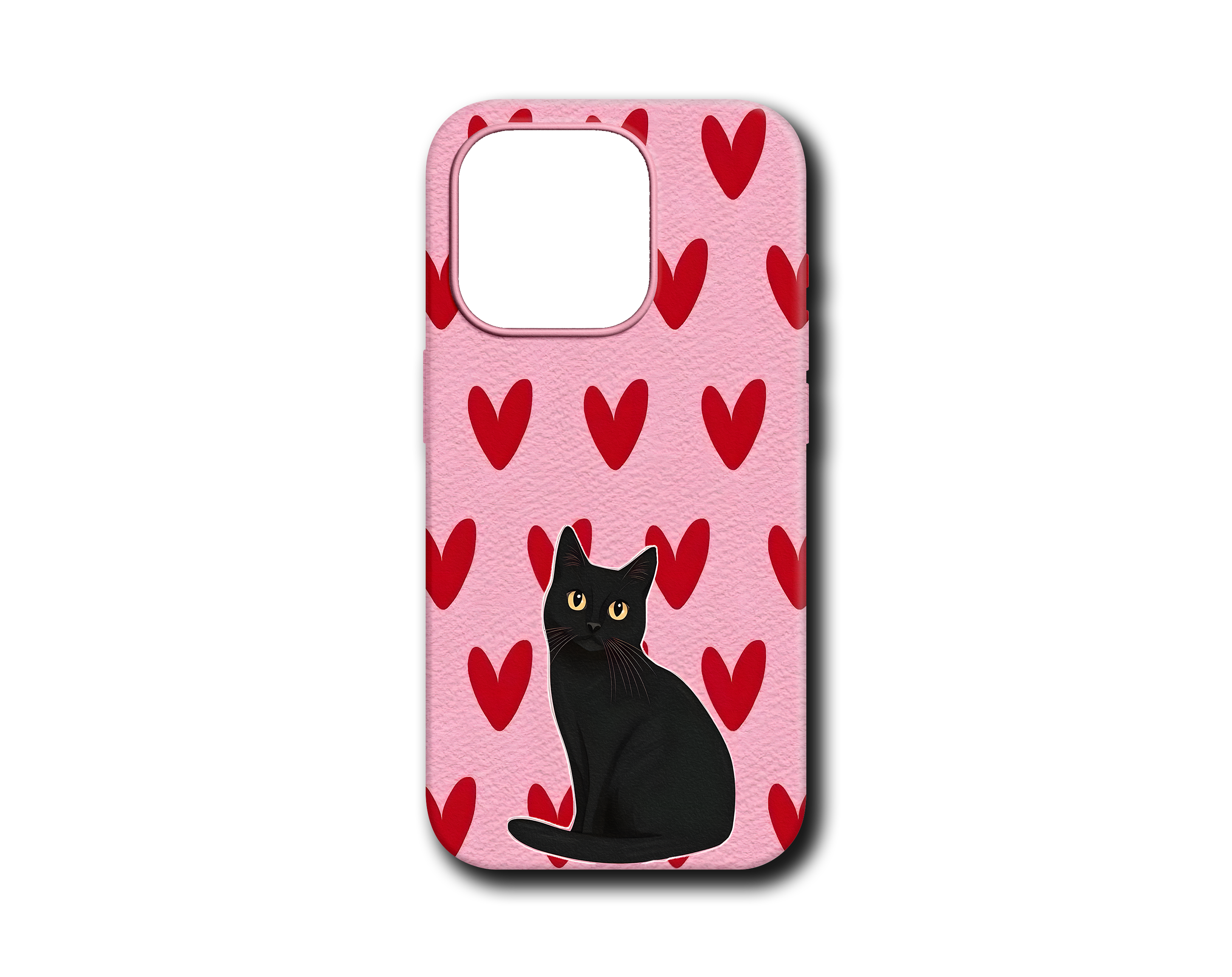BLACK CAT LOVER SİLİKON KILIF - 173