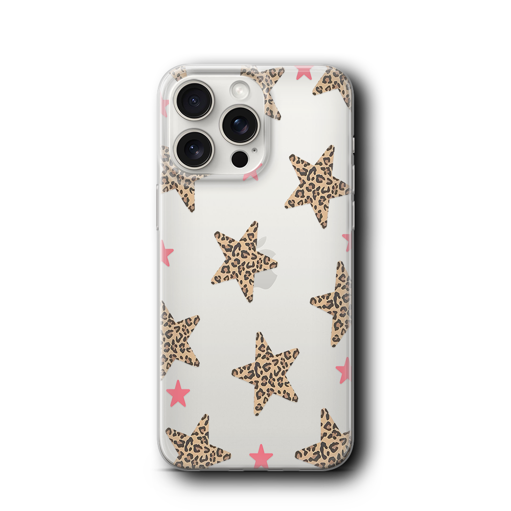 LEOPARD STARS ŞEFFAF KILIF - 017