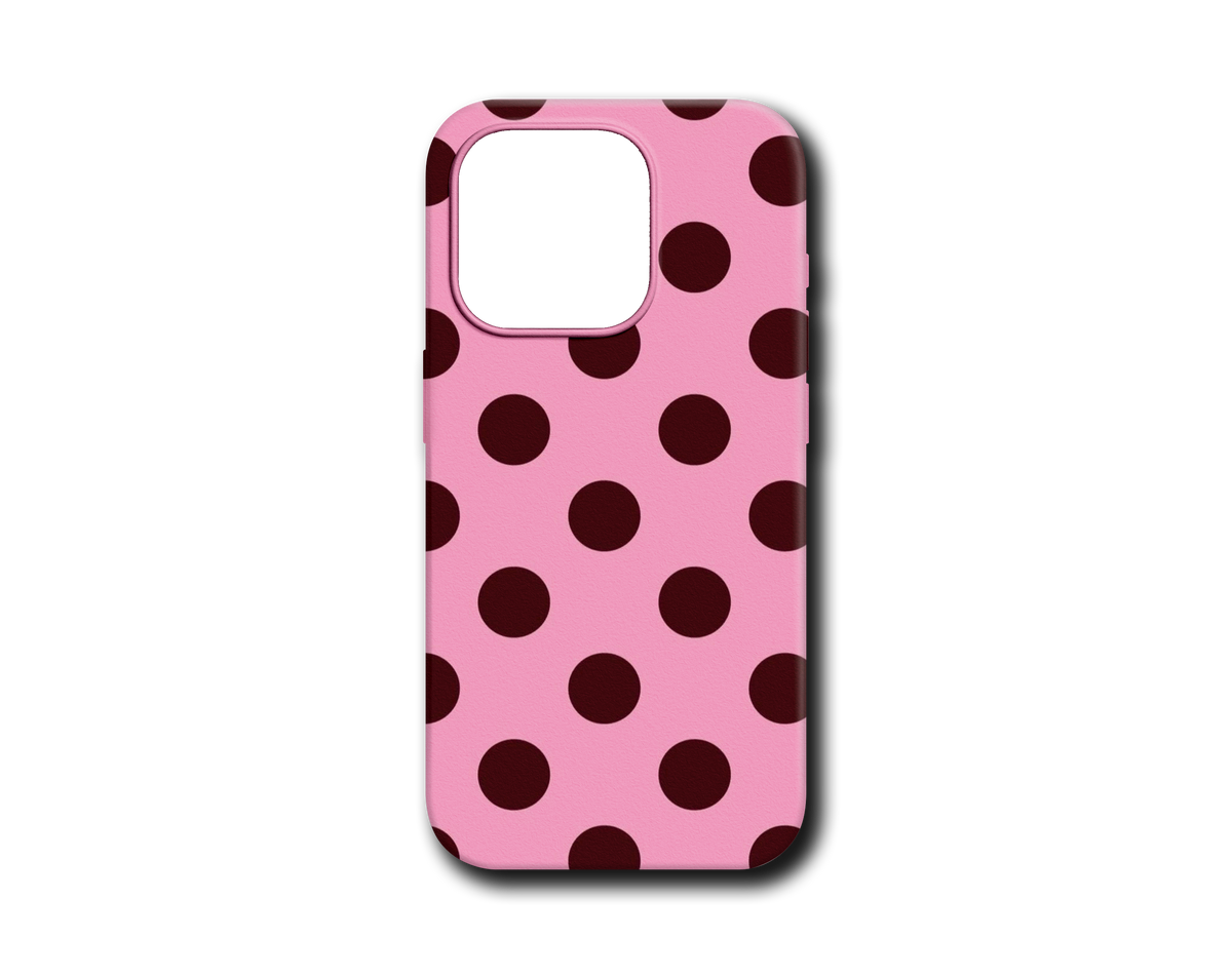 MOR POLKA TASARIM KILIF - 539