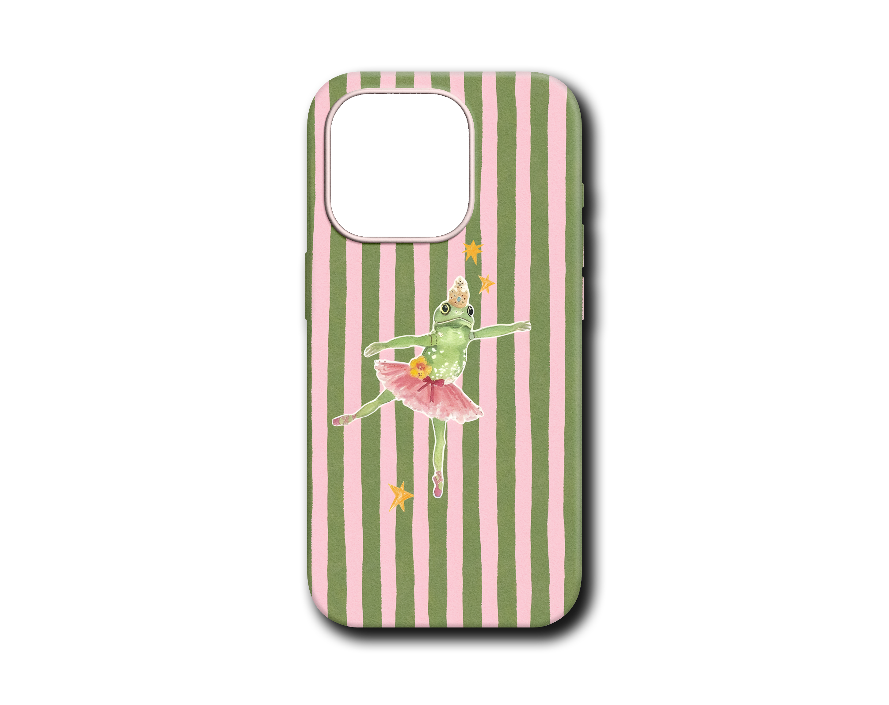 BALLERINA FROG SİLİKON KILIF - 216