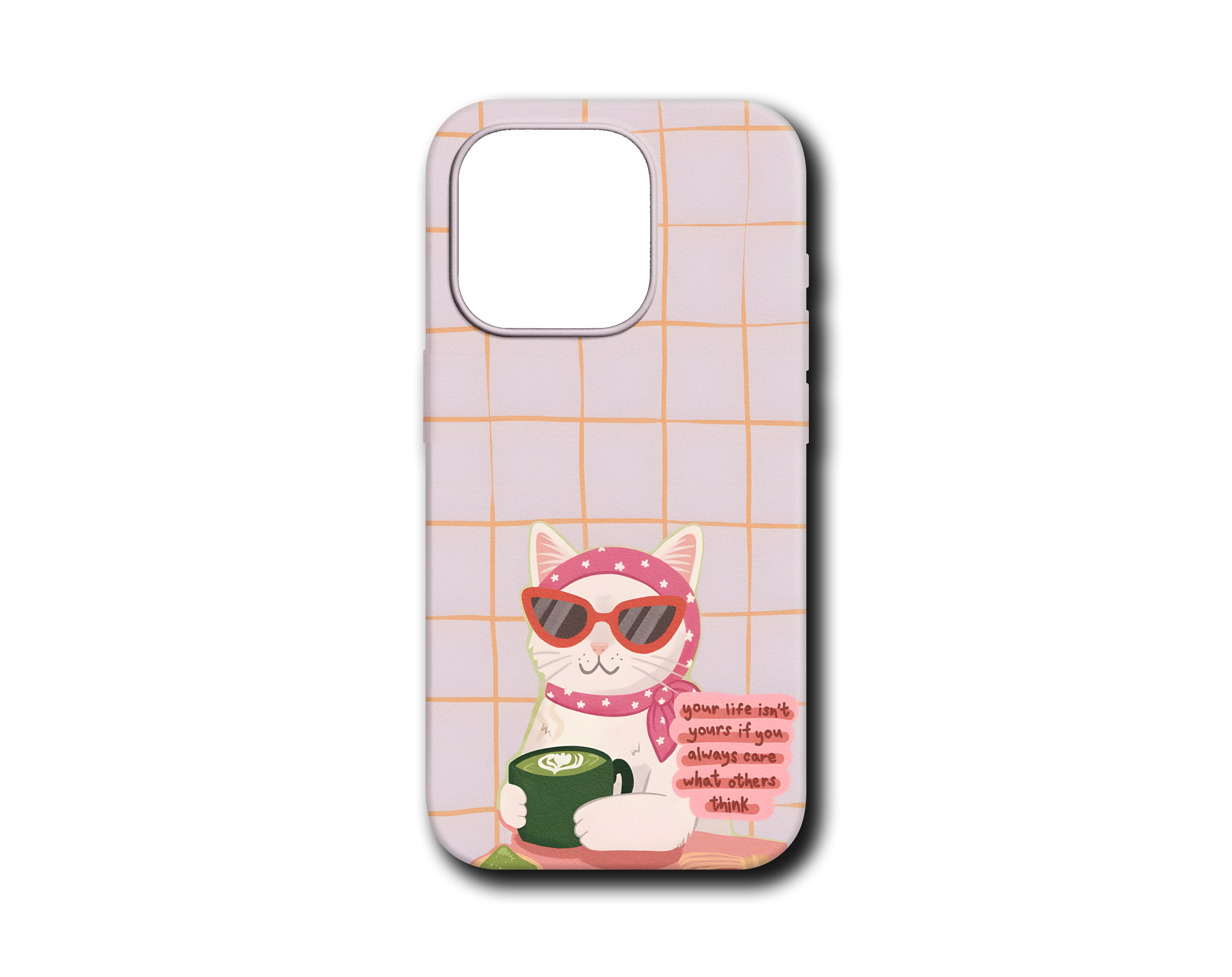 MATCHA CAT SİLİKON KILIF - 225