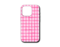 PEMBE KARELİ SİLİKON KILIF - 029