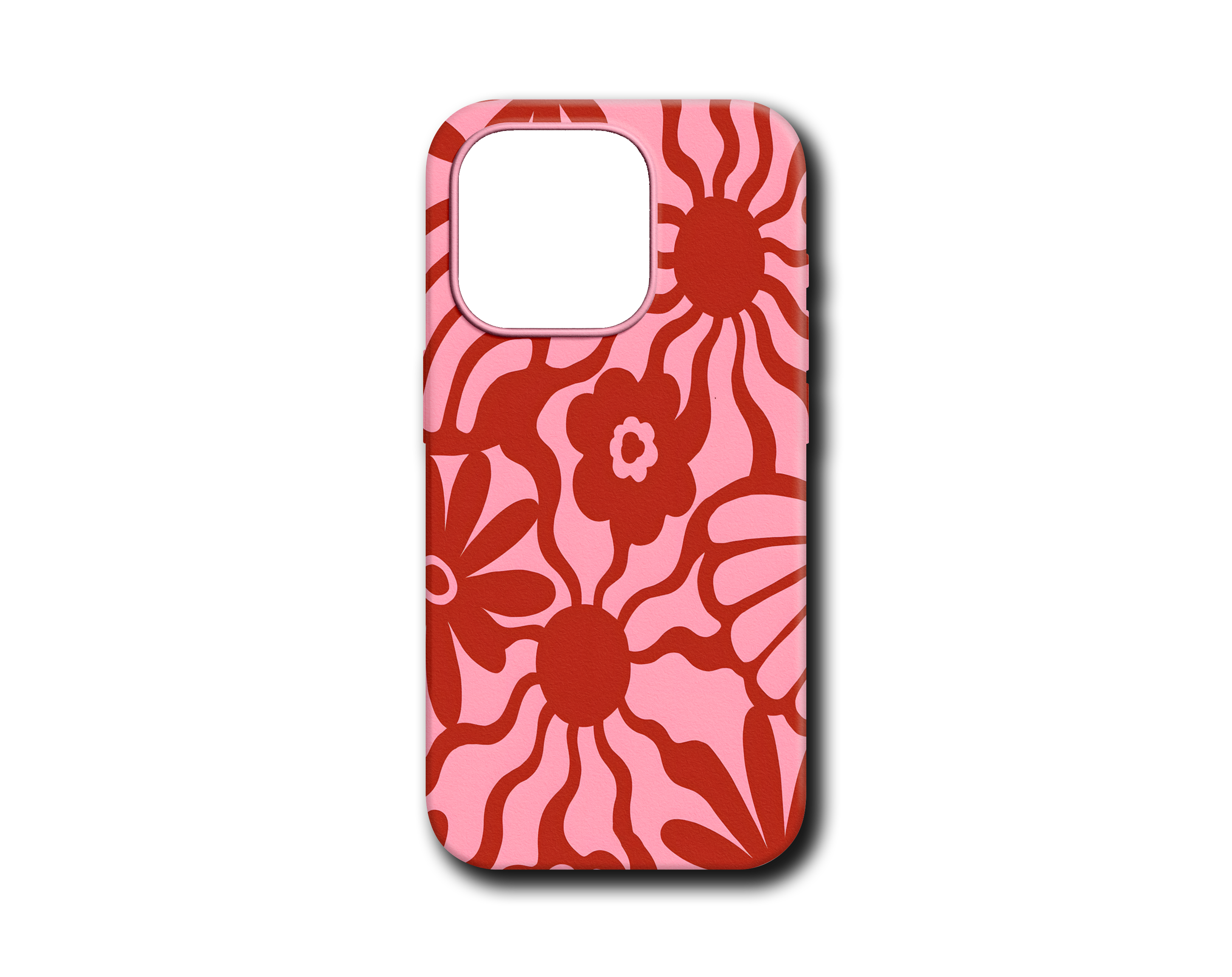 FLORAL GROOVY SİLİKON KILIF - 294
