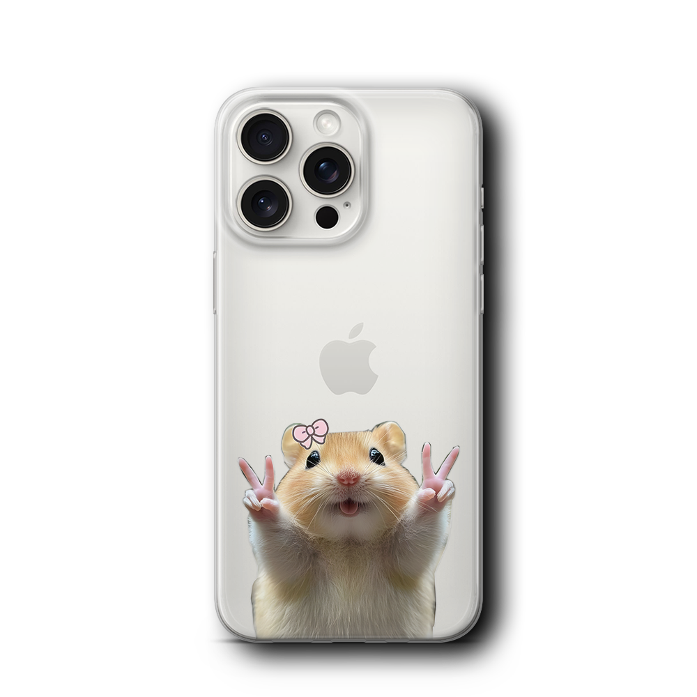 CUTE HAMSTER ŞEFFAF KILIF - 029