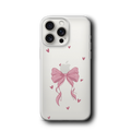 PINK RIBBON ŞEFFAF KILIF - 002