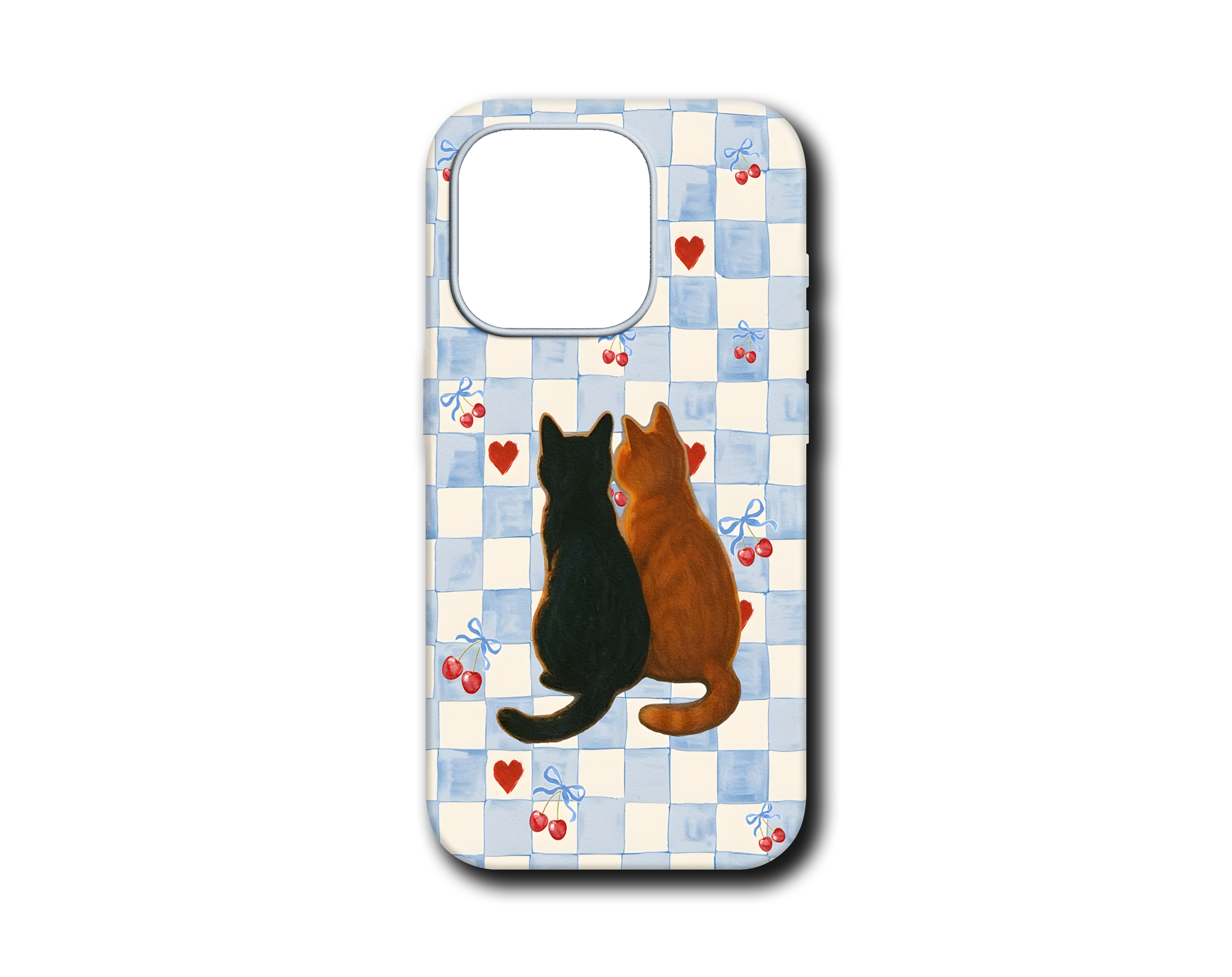 COUPLE CAT SİLİKON KILIF - 034