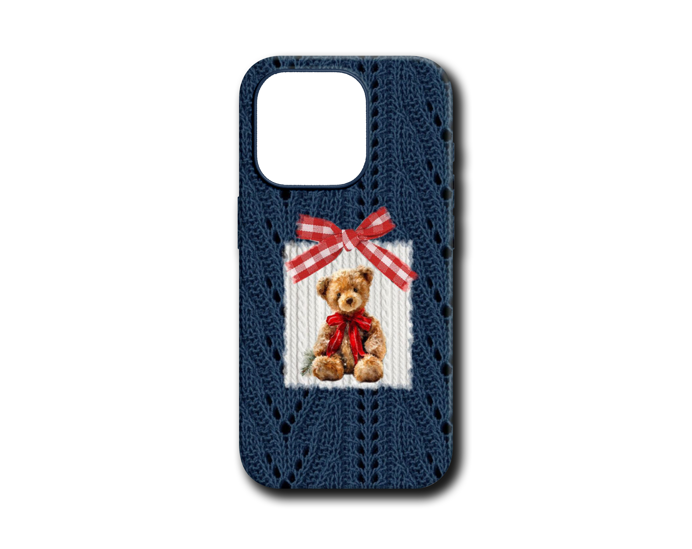 KNITTED BEAR TASARIM KILIF - 367