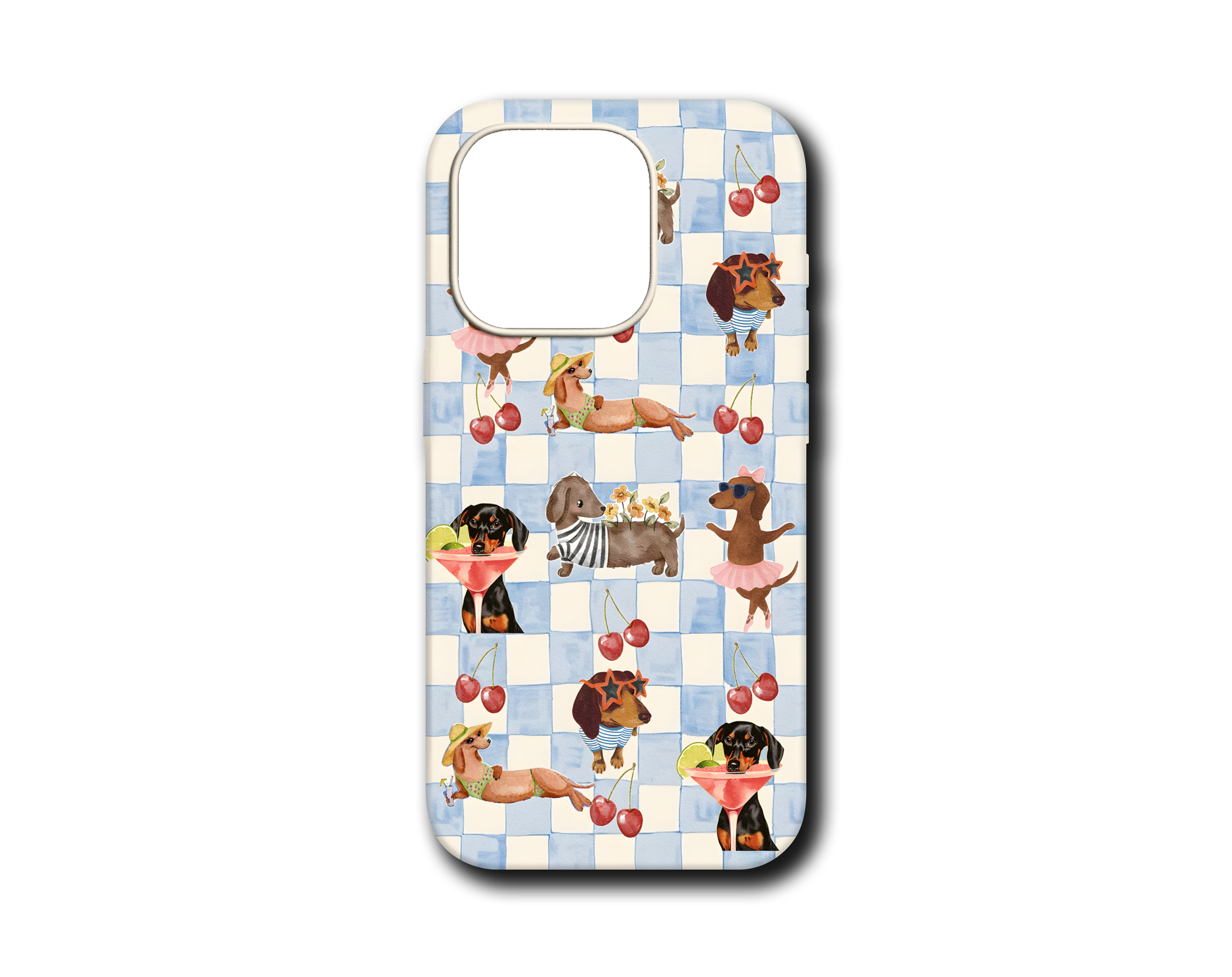 DOG COLLAGE TASARIM KILIF - 387
