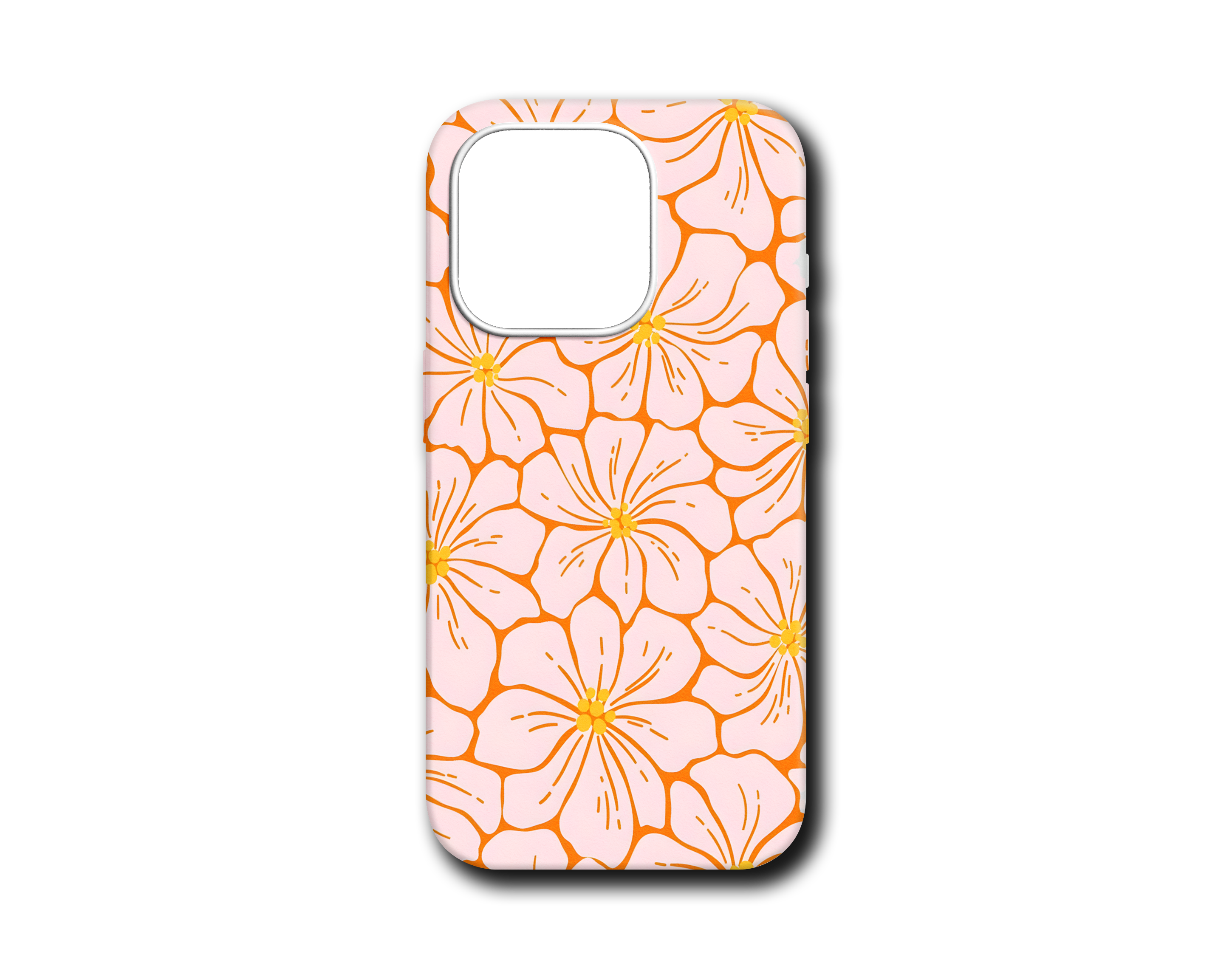 ORANGE FLOWERS TASARIM KILIF - 401