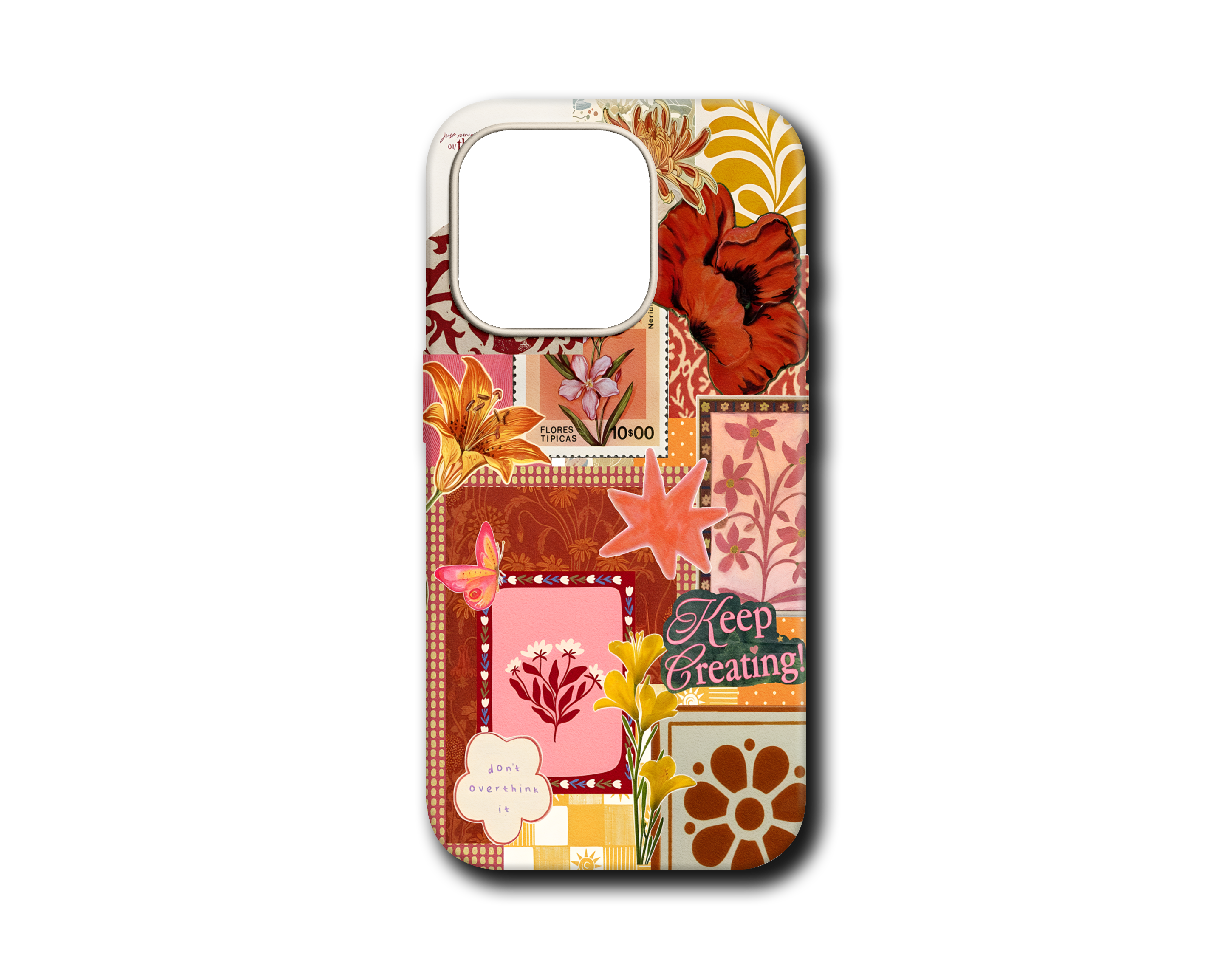 VINTAGE BLOOM SİLİKON KILIF - 042