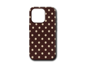 BROWN POLKA DOTS TASARIM KILIF - 504
