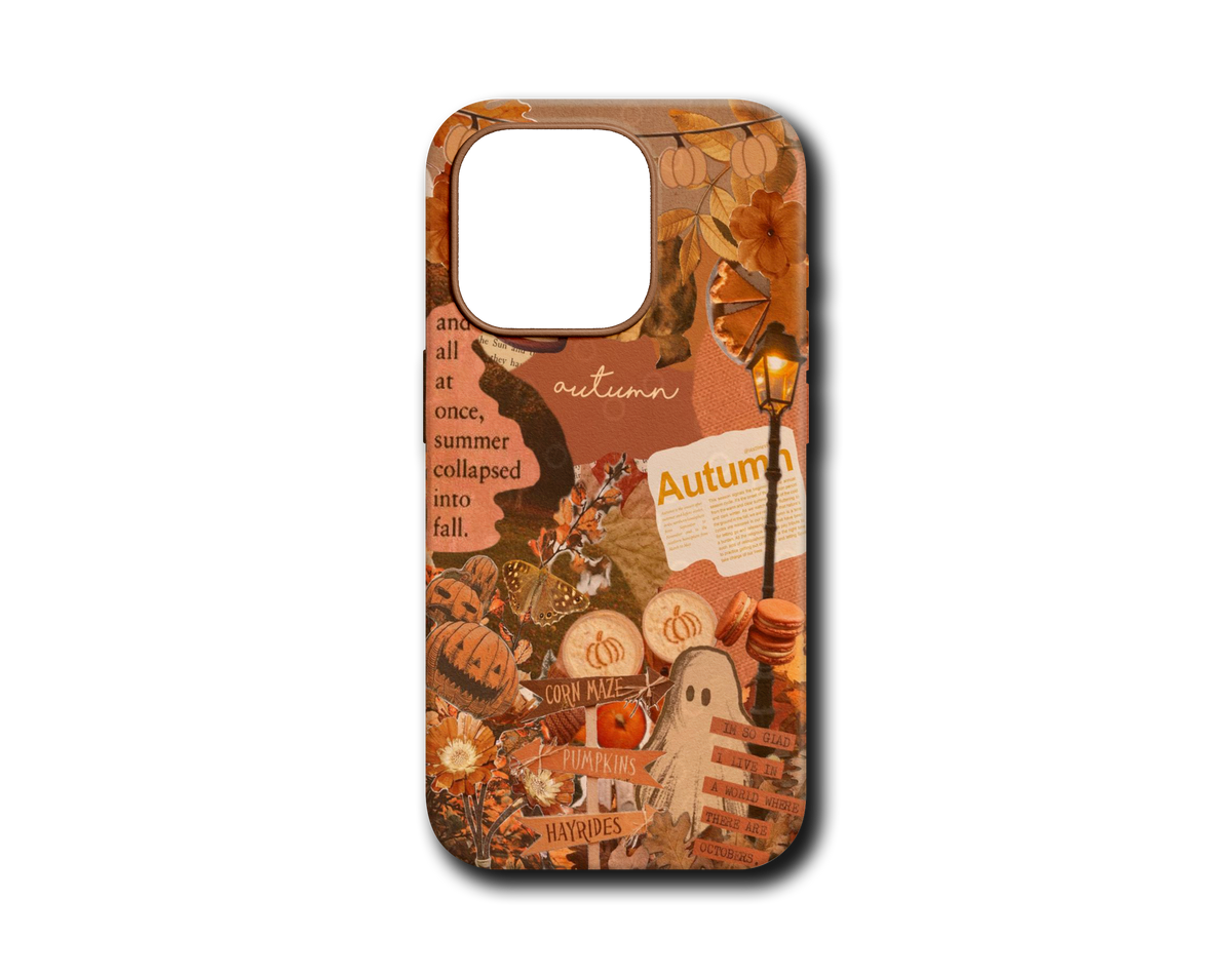 AUTUMN COLLAGE TASARIM KILIF - 511