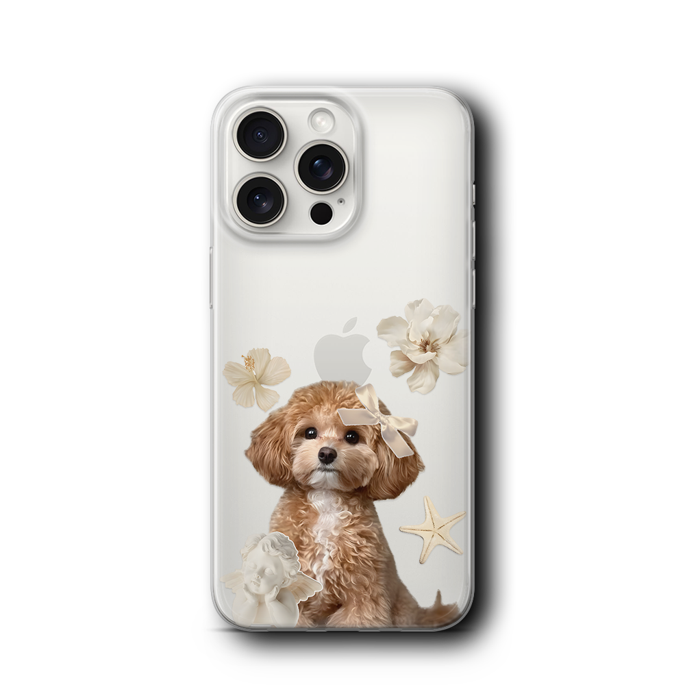 CUTE MALTIPOO ŞEFFAF KILIF - 052