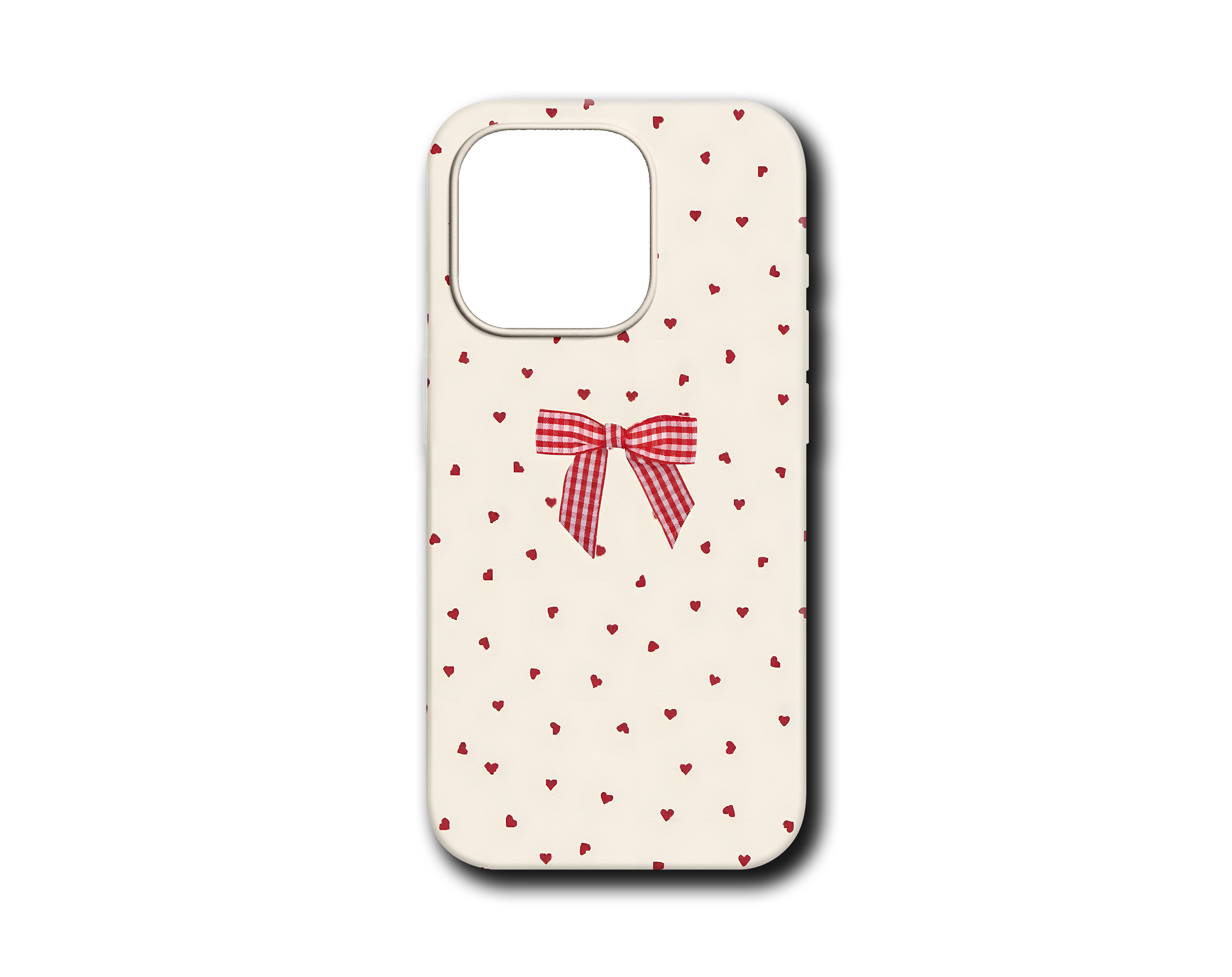 POLKA DOT RIBBON SİLİKON KILIF - 090