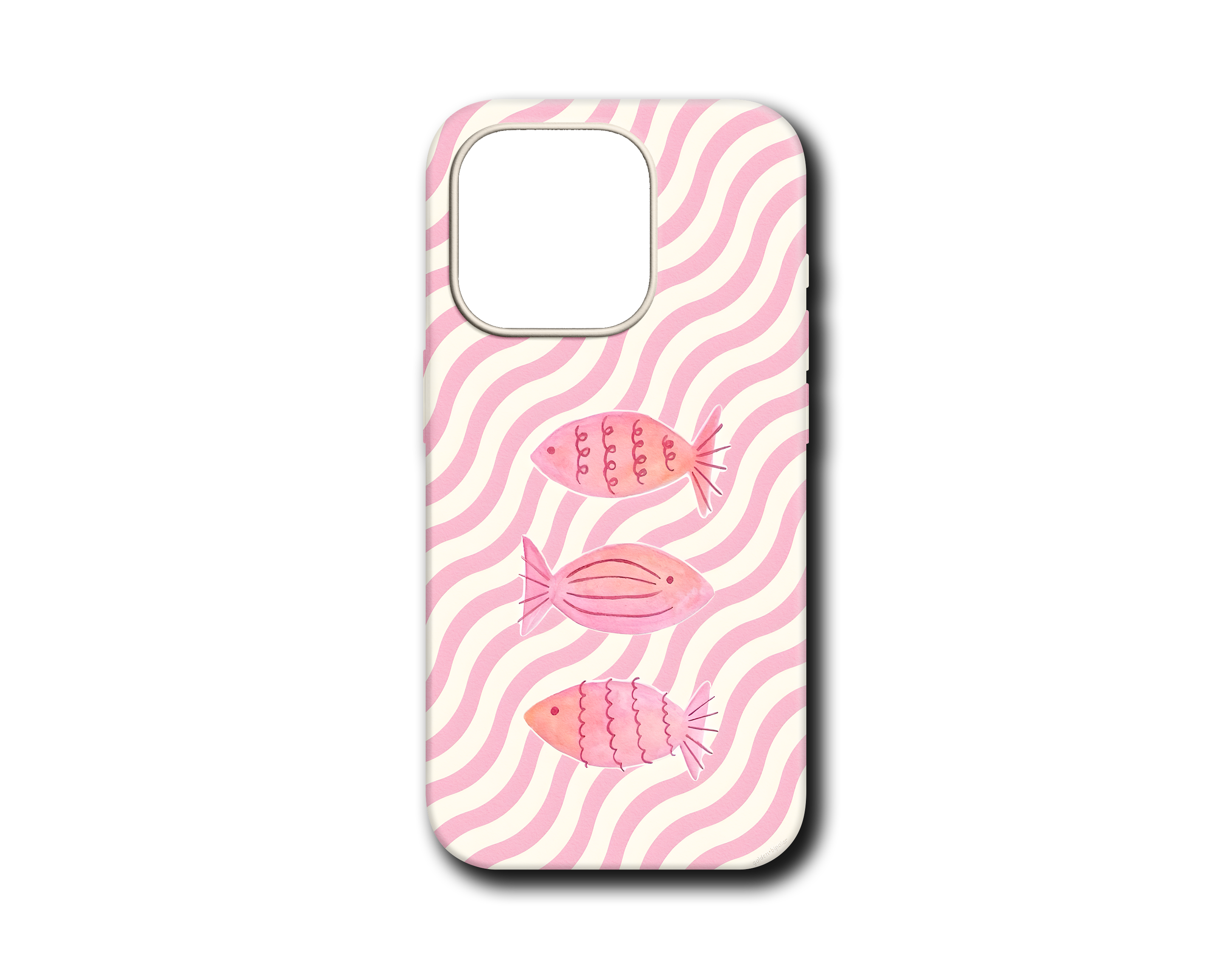 PINK FISH SİLİKON KILIF - 091