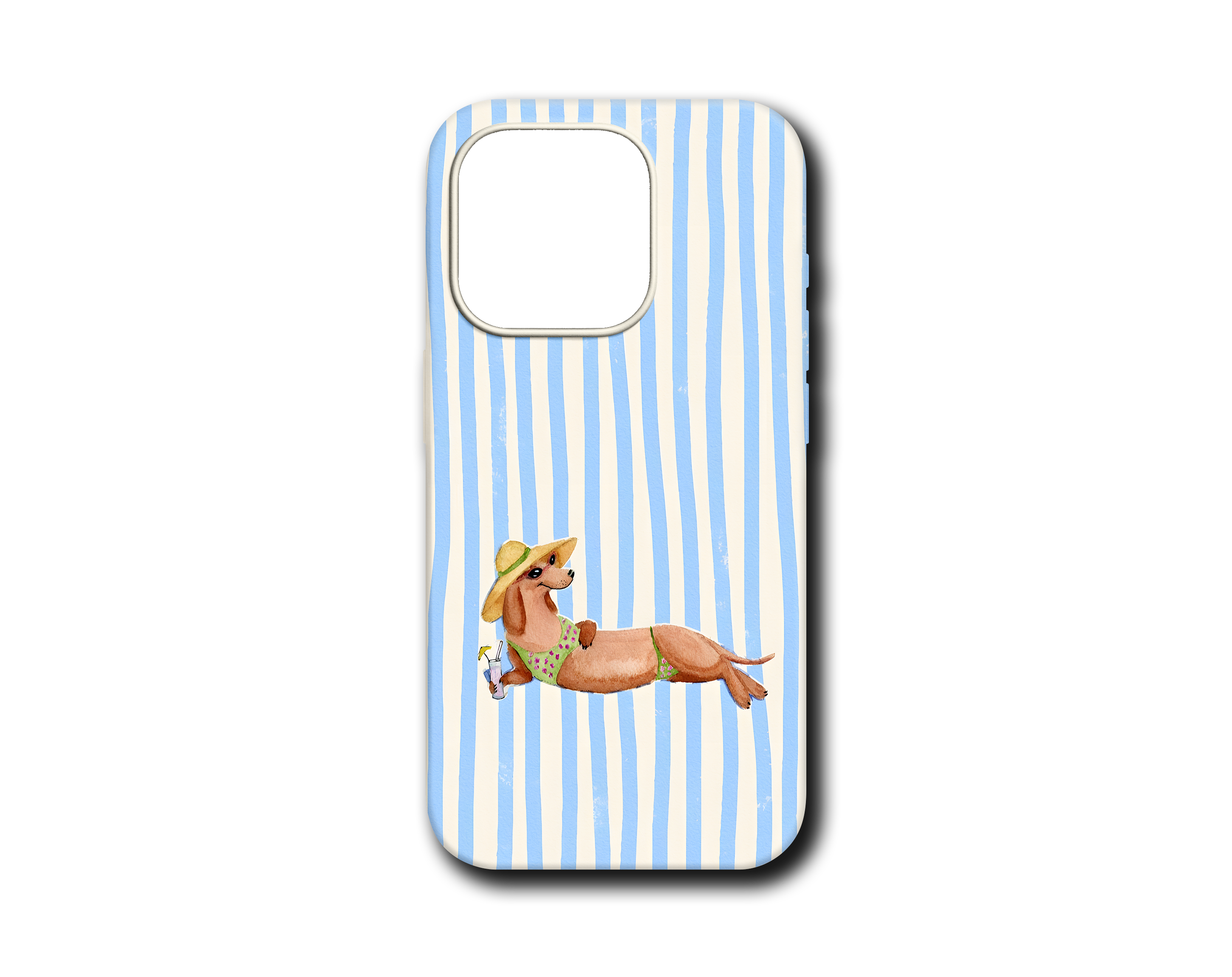 DOG SUNBATHING SİLİKON KILIF - 093