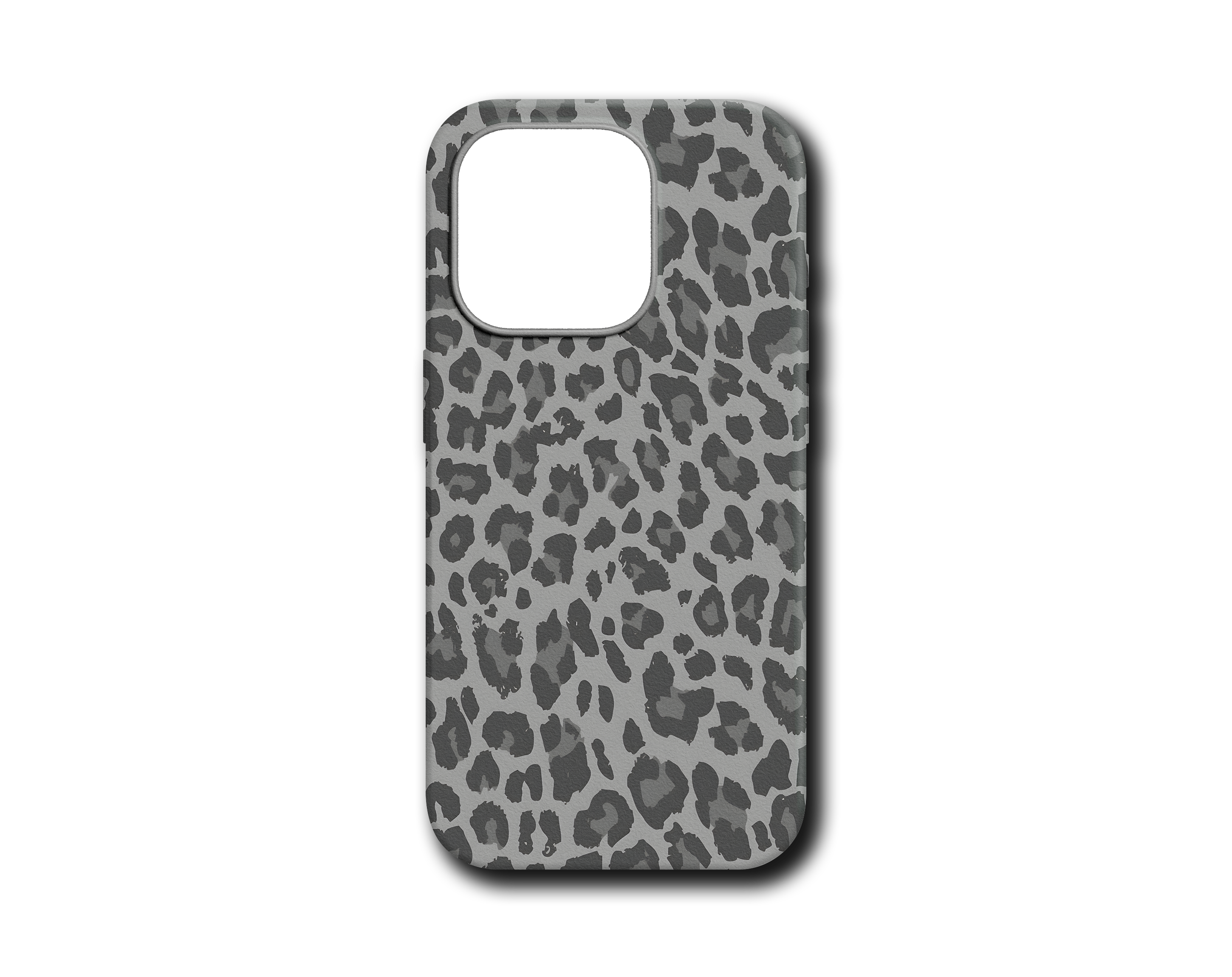 DARK GRAY LEOPARD SİLİKON KILIF - 099