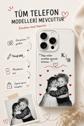 ÇOCUKLUK FOTOĞRAFLI KİŞİYE ÖZEL ŞEFFAF KILIF 🧸