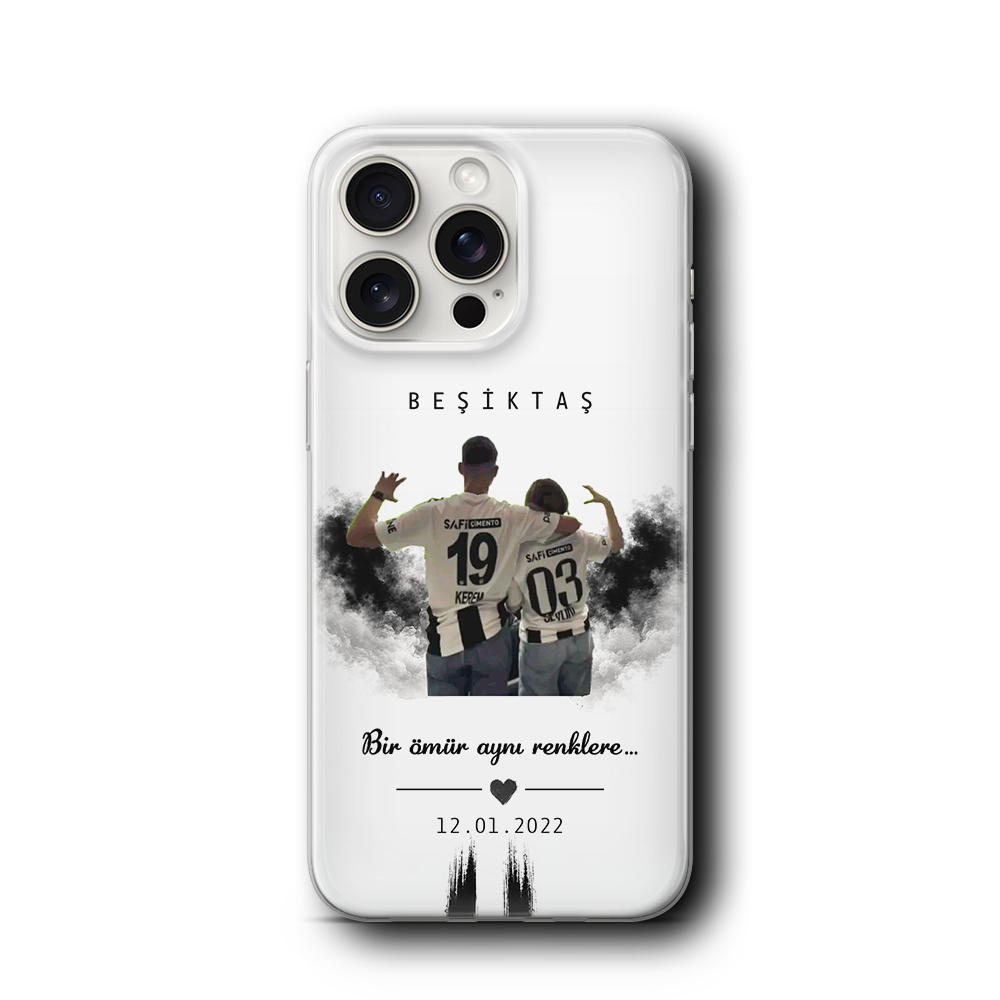 KİŞİYE ÖZEL BEŞİKTAŞ TAKIM KILIF 🖤🤍