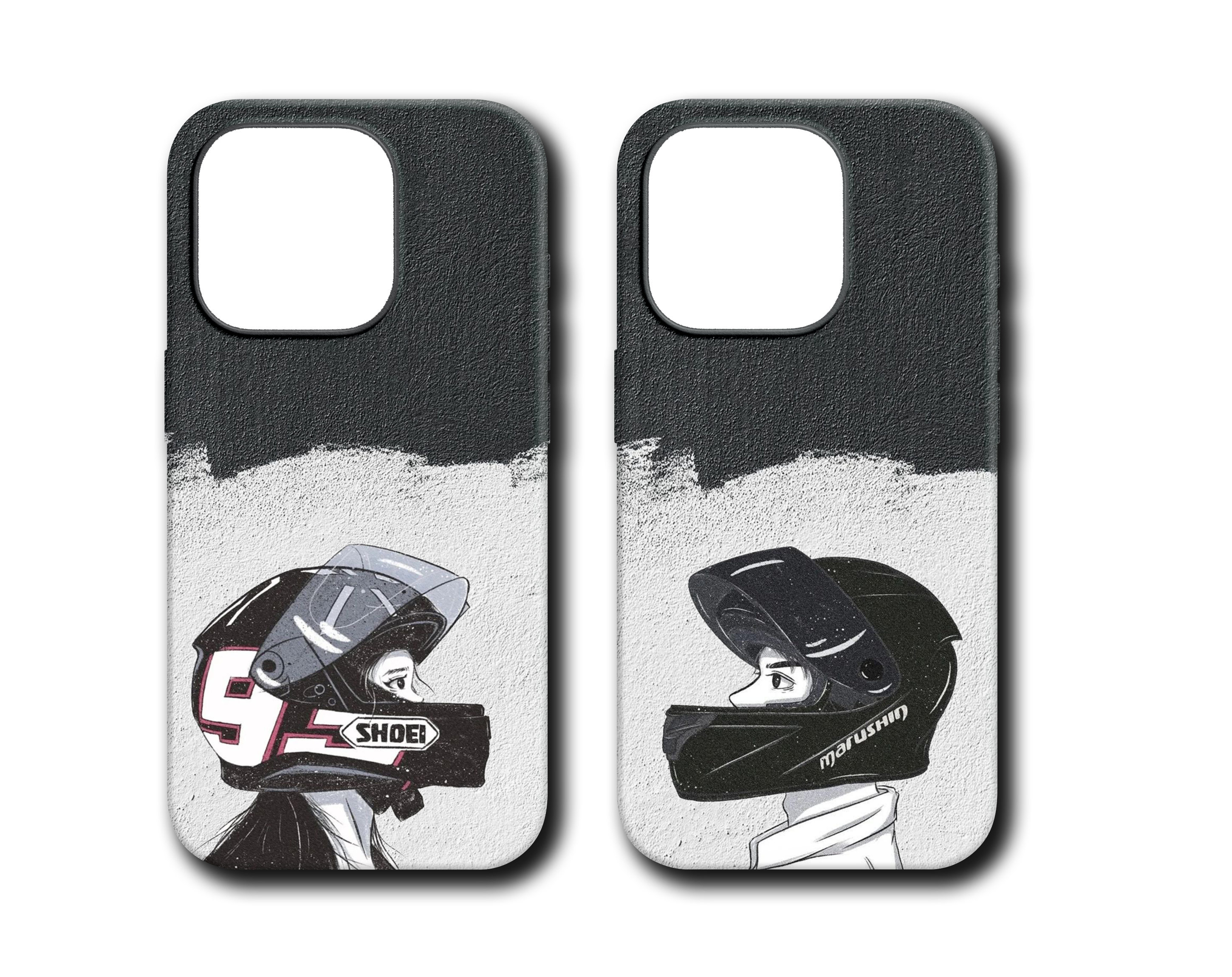 MOTORCYCLIST COUPLE SİLİKON KILIF - 345 / 346