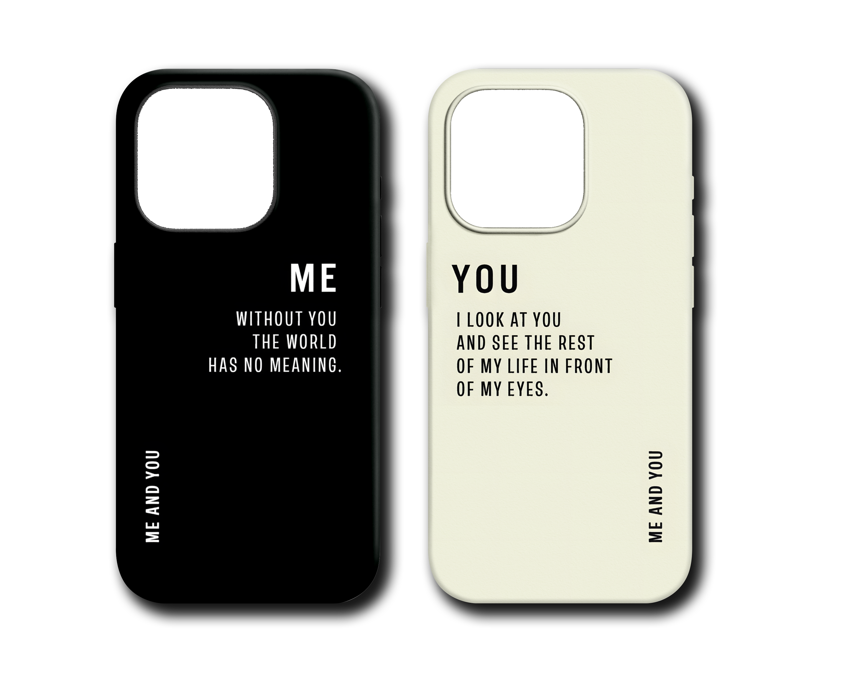 ME & YOU COUPLE SİLİKON KILIF - 339 / 340