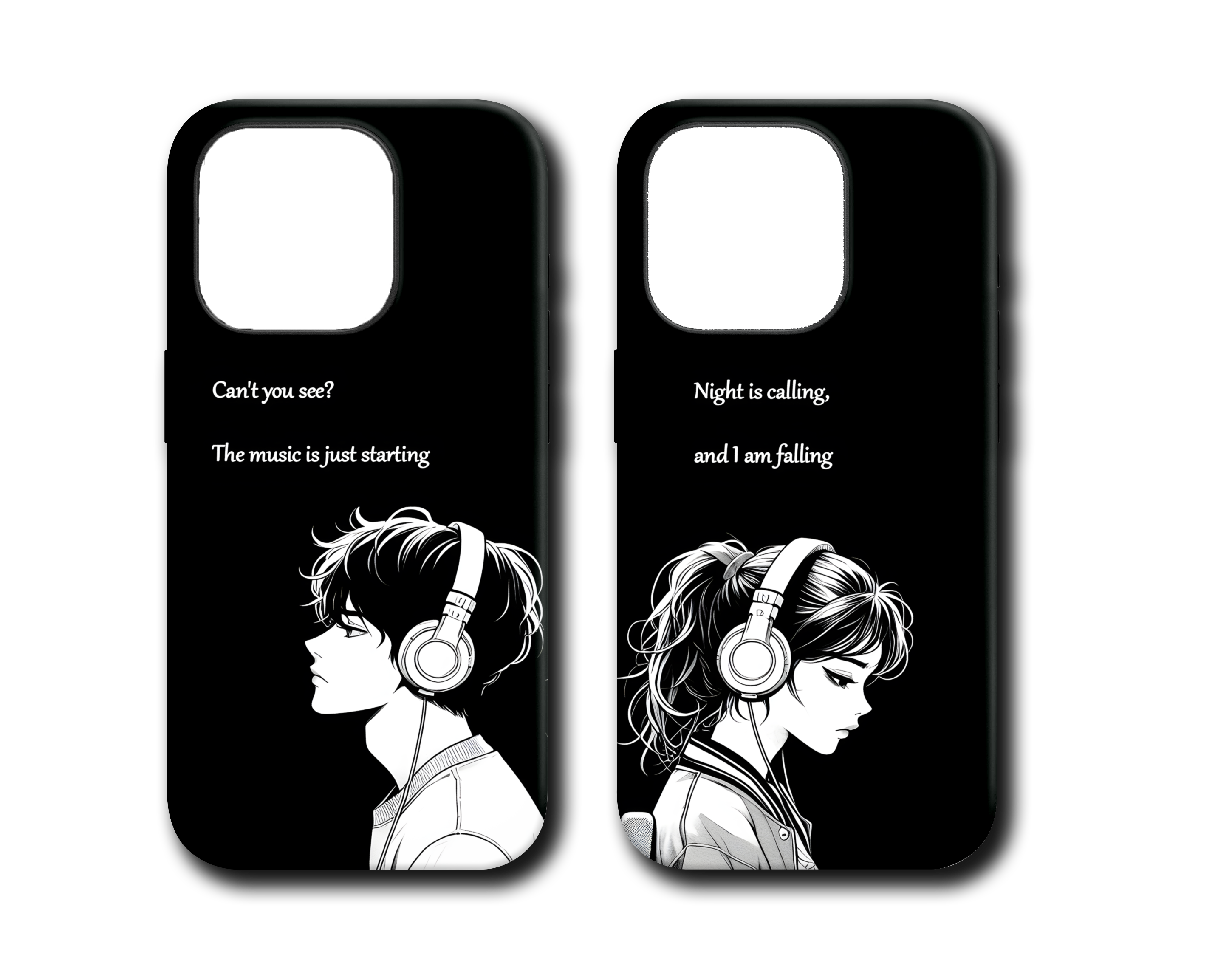 HEAR & FEEL COUPLE SİLİKON KILIF - 351 / 352