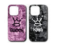 QUEEN & KING COUPLE SİLİKON KILIF - 357 / 358