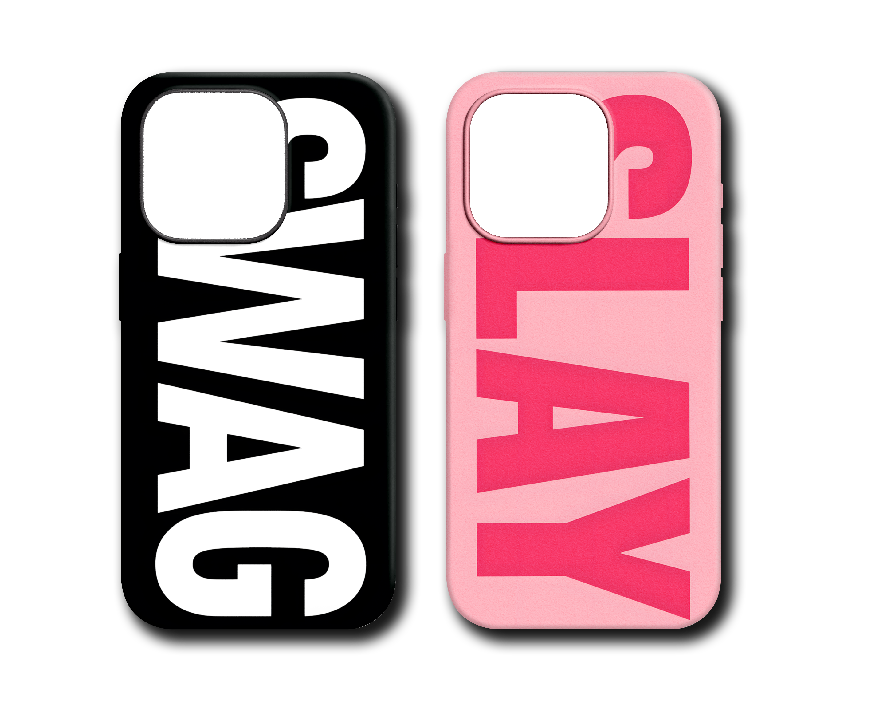 SWAG & SLAY ÇİFT SİLİKON KILIF - 309 / 310