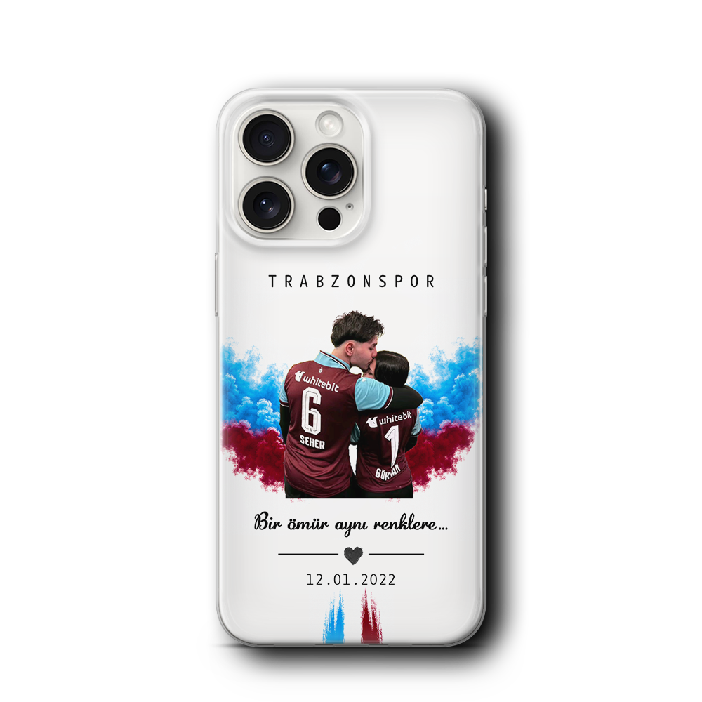 KİŞİYE ÖZEL TRABZONSPOR TAKIM KILIF ❤️💙