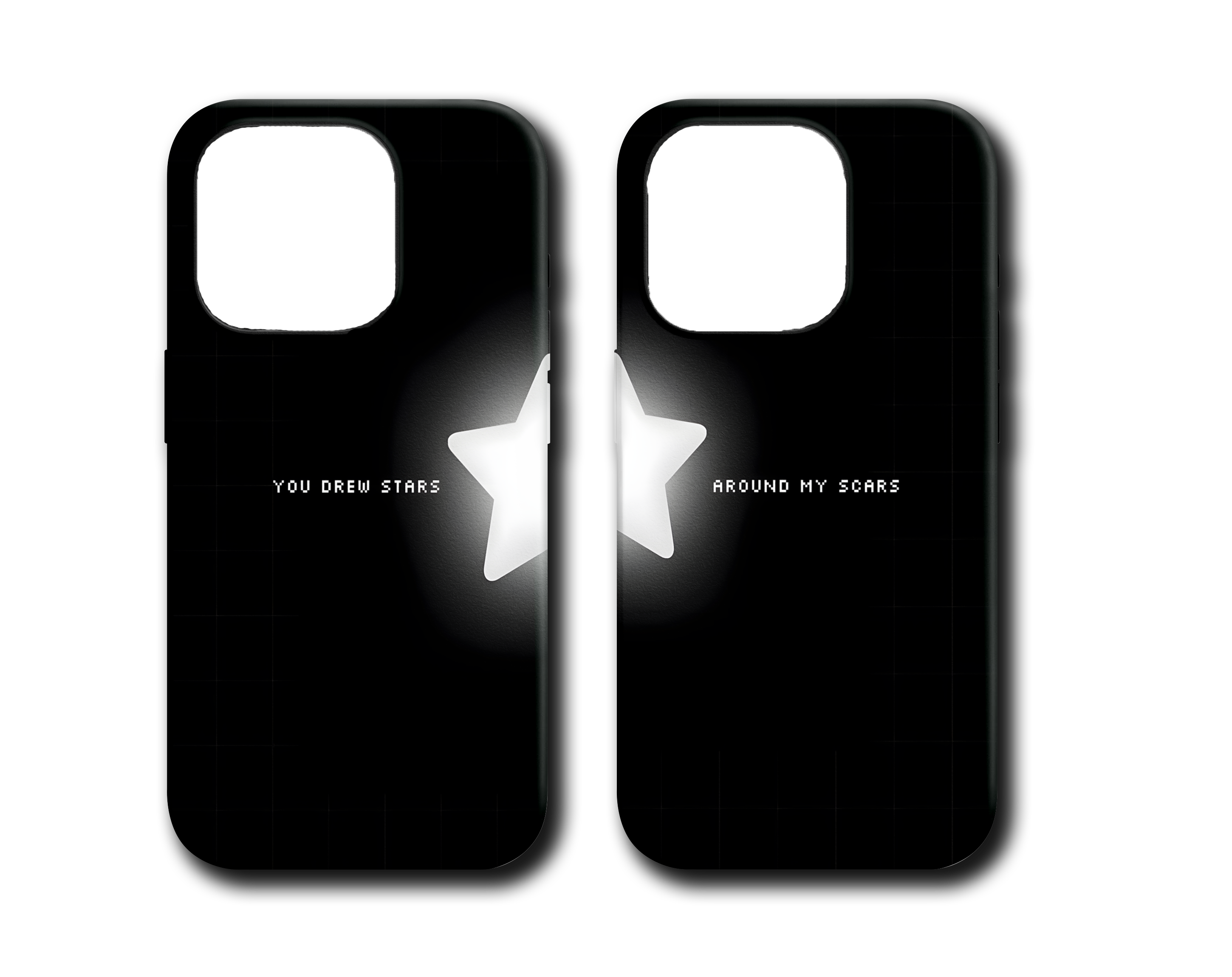 STARS & SCARS COUPLE SİLİKON KILIF - 347 / 348